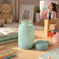 Glass water bottle 380ml lid