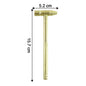 5-in-1 small hammer with interchangeable screwdriver tips for versatile home repairs