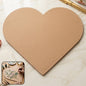 Blank Heart Shape Art Board ready for creative DIY painting projects.