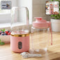 Portable electric juicer cup cordless