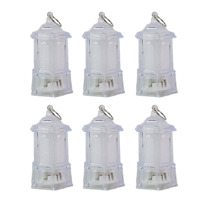 Warm white LED decorative hanging lantern candles perfect for festival and wedding decor