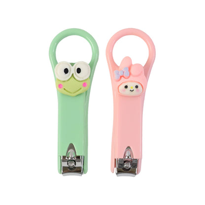 Ergonomic kids nail clipper featuring soft safety grip handle