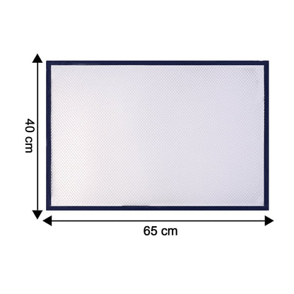 Packaging of 65x40 cm heat-resistant ironing mesh press cloth for garment protection