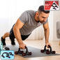 Heavy-duty Push-Up Bars by Konex with ergonomic foam grips for home workouts.