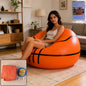 Inflatable ball sofa lounge seat