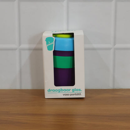 Lightweight reusable travel mug for tea and coffee
