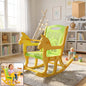 Kids plastic horse rocking chair, baby rocker seat with backrest (1 pc)
