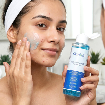 anti acne gel face wash suitable for oily skin care