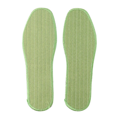 Breathable shoe insoles with ventilation perforations for daily wear