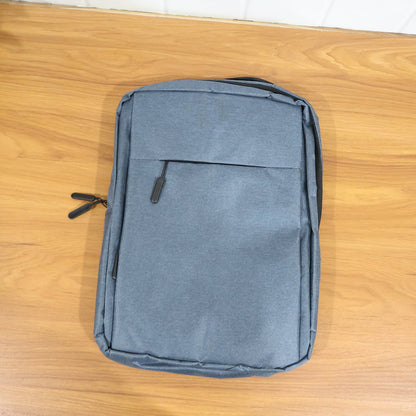 Travel backpack with laptop sleeve and security features