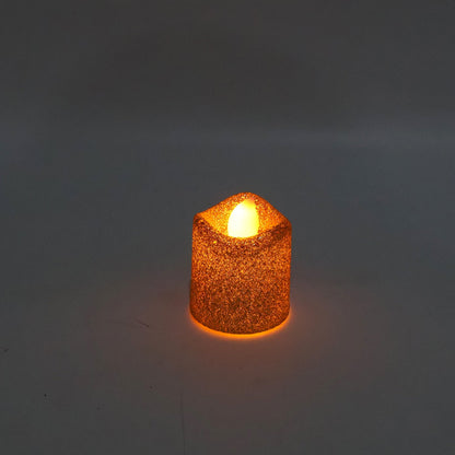 Decorative use of flameless LED tealight candles in home decor