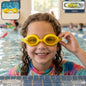 kids colorful swimming goggles with anti-leak seal for pool training