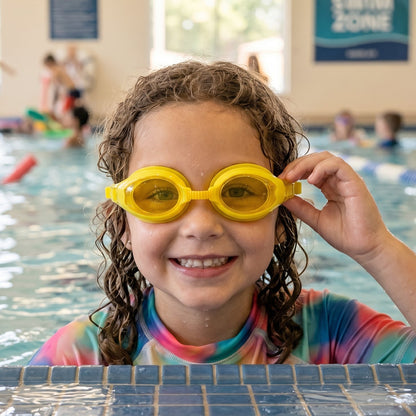 anti leak kid's swimming goggles for water sports and training