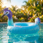 Easy to inflate kids swim ring for safe water fun