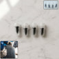 Tubeless tire repair screw plugs for cars and bikes in 4-pack