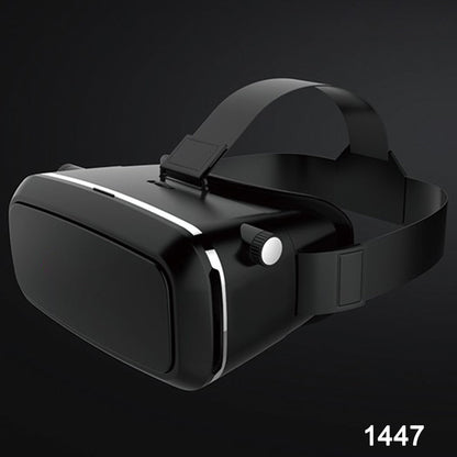 Person wearing the Fitnos VR Headset, showcasing its comfortable and ergonomic design.
