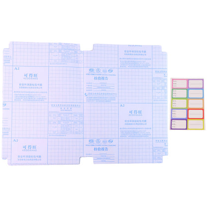 Durable clear adhesive sheets ready for book cover protection