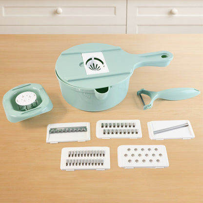 multi-use chopping and grating kitchen gadget set