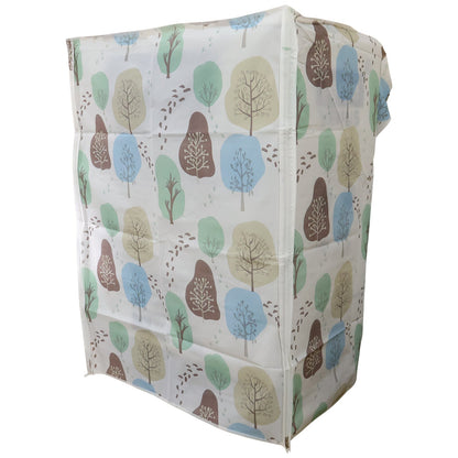 Decorative cartoon pattern adding charm to the PEVA washing machine cover.