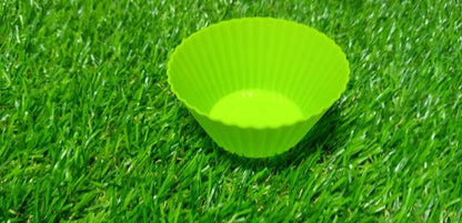 A collection of silicone molds, perfect for creating cupcakes, chocolates, or artisan soaps.