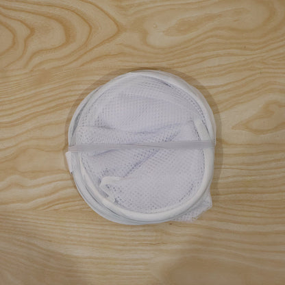Foldable clothes hamper with handles for easy transport