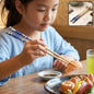 Reusable bamboo chopsticks blue print