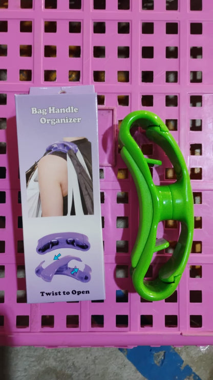 Compact and lightweight grocery bag holder for daily use.
