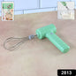 Cordless Electric Whisk with ergonomic T-grip handle and stainless-steel balloon whisk.