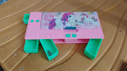 Close-up of the durable material and secure clasp of the Jumbo Geometry Box.