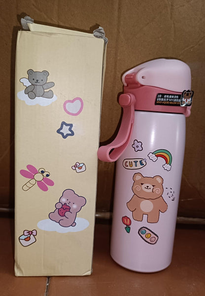 A collection of smart water bottles showcasing various color options available.
