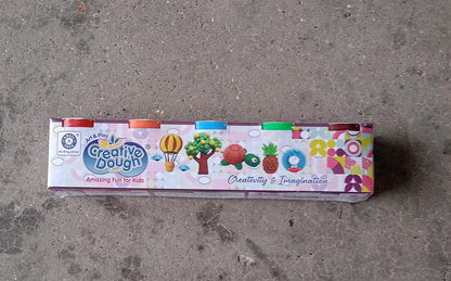 Generic image of colorful dough clay, promoting creative art and craft activity.