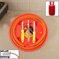 Mishra's LPG kitchen combo set showing gas stove connection pipe and tools
