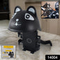 Bike phone holder sun visor attached on bicycle handlebar blocking sunlight