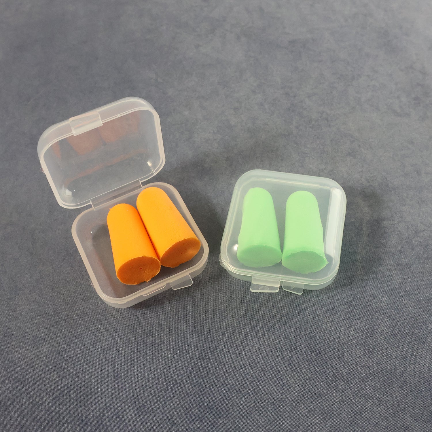 Compact foam ear plugs easy to insert and remove