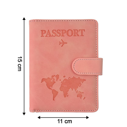 Inner compartments of travel passport holder showing card and SIM slots