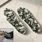 Camouflage print soft cushion shoe insoles for size 35-38