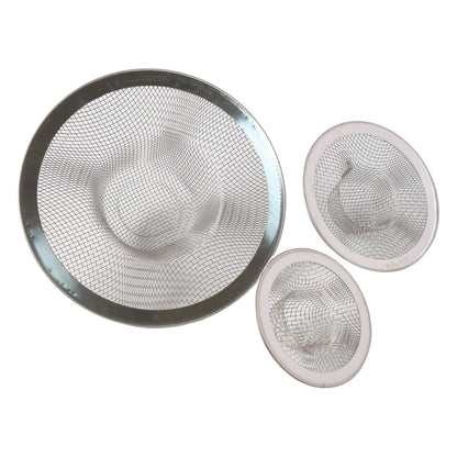 Collector mesh filter designed for kitchen and bathroom drains