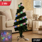 Decorative multicolor LED ribbon light strip coiled for display